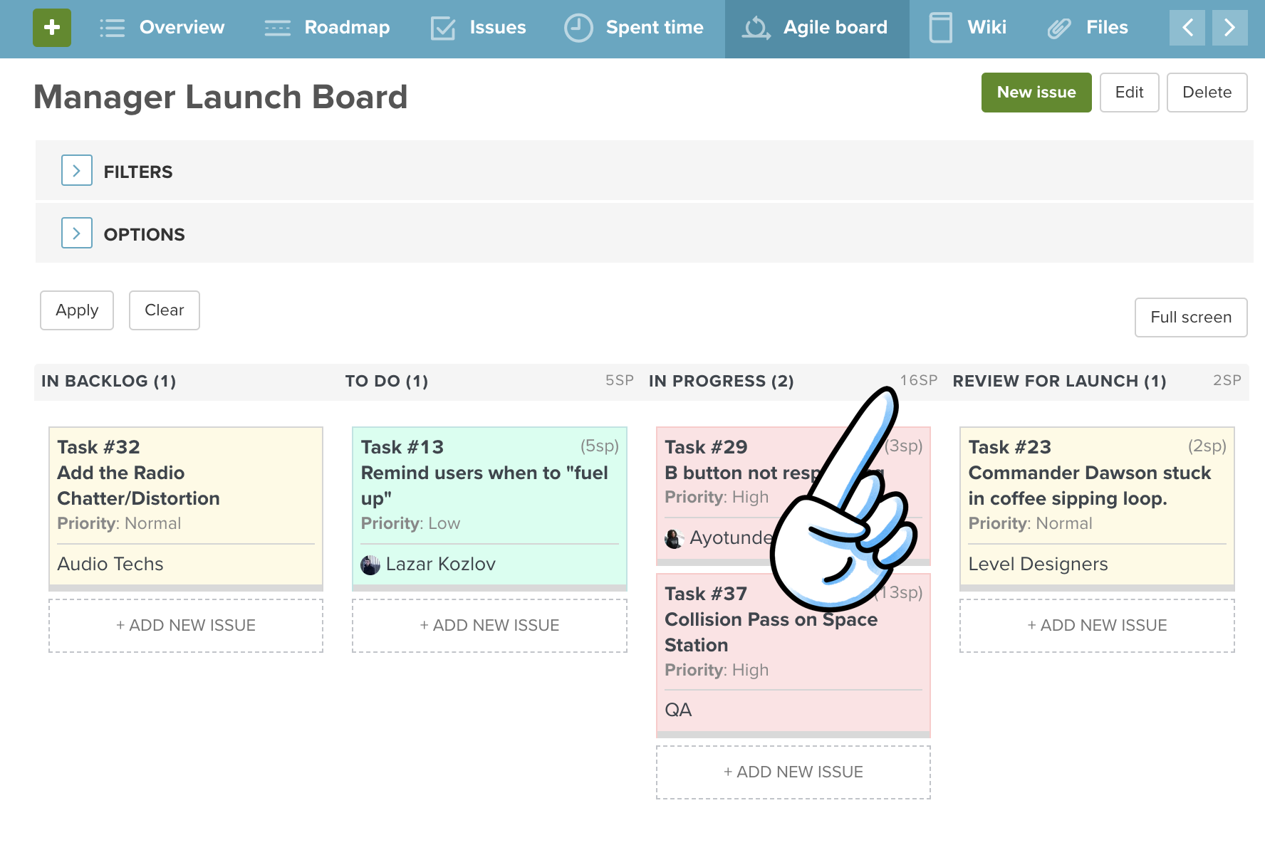 Include Story Point estimations in your Agile board