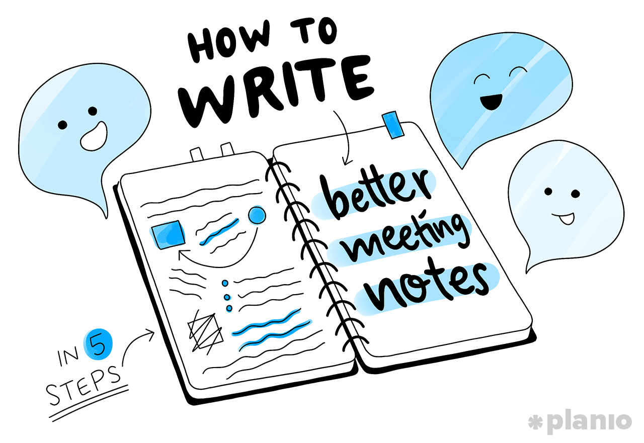How to Write Better Meeting Notes in 27 Steps (With Free Meeting