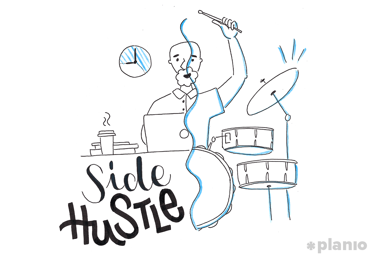 Making Money on the Side of a Full Time Job: The Side Hustle