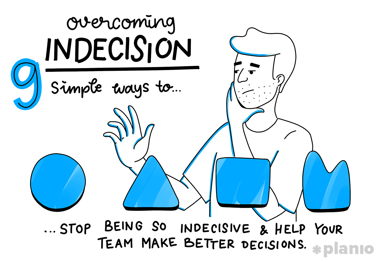 Us strategists often encounter the challenge of analysis paralysis. Stuck  in indecision. So here are 3 ways to get out of that…