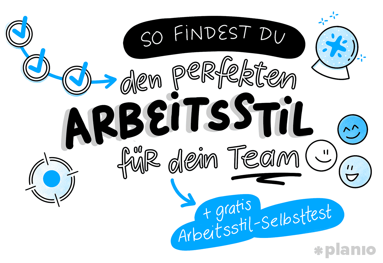 Titel finde den perfekten arbeitsstil fuer dein team