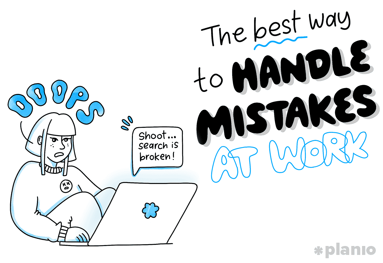 Title how to handle mistakes at work