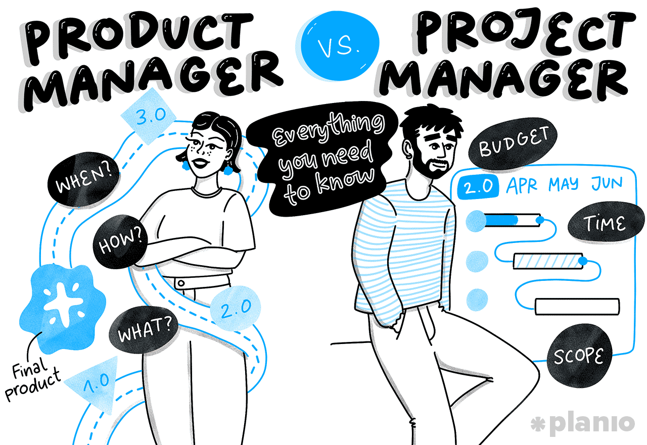 Title product manager vs project manager