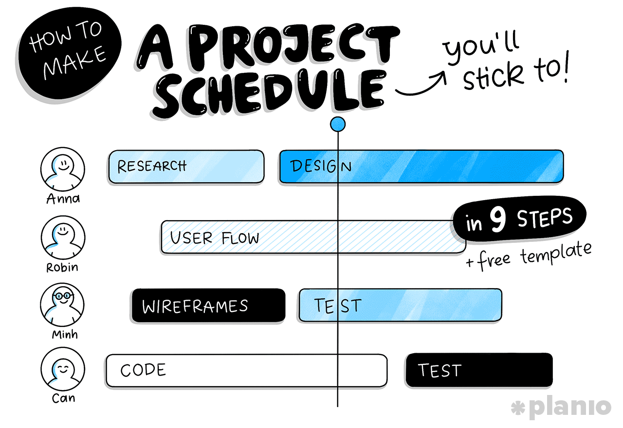 How To Make A Project Timetable In Excel